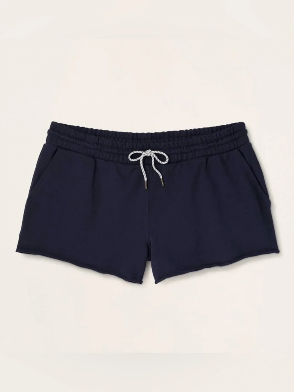 PARKE X Target High-Rise Drawstring Knit navy Pull-On Shorts small NWT - Picture 2 of 9